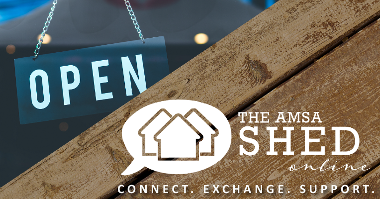 Men’s shed goes online!