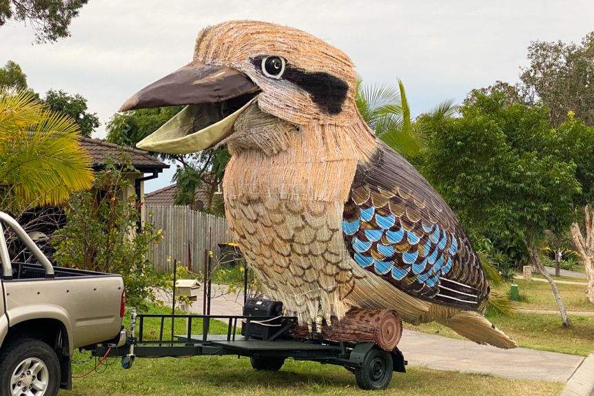 Article image for A 8.5 metre Kookaburra has been built in Townsville
