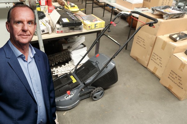 Article image for How Millsy ended up with a lawnmower