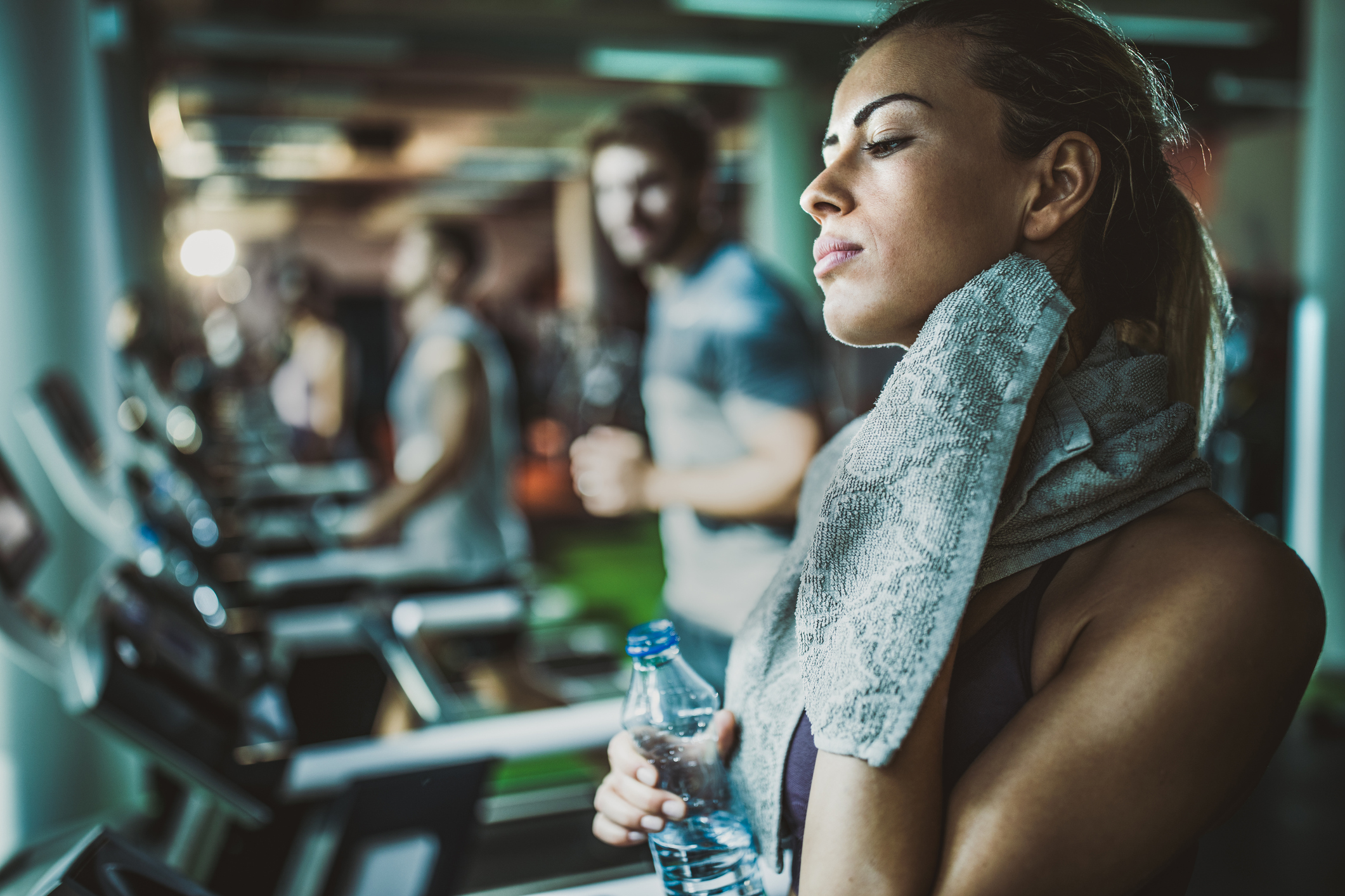 Article image for Using a towel at the gym “doesn’t achieve anything”