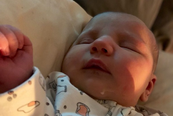 Article image for IT’S A GIRL: Lisa Barnes and family welcome a new addition