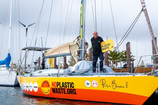 Jon Sanders is sailing around the world for the 11th time for a GREAT cause!