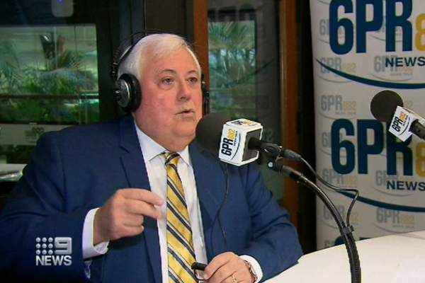 Does the State Government’s emergency legislation interrupt the ‘fair process’ Clive Palmer is entitled to?