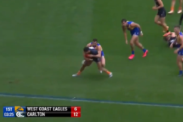 Article image for Gareth Parker says ‘bewildering’ umpiring decisions making AFL ‘unwatchable’