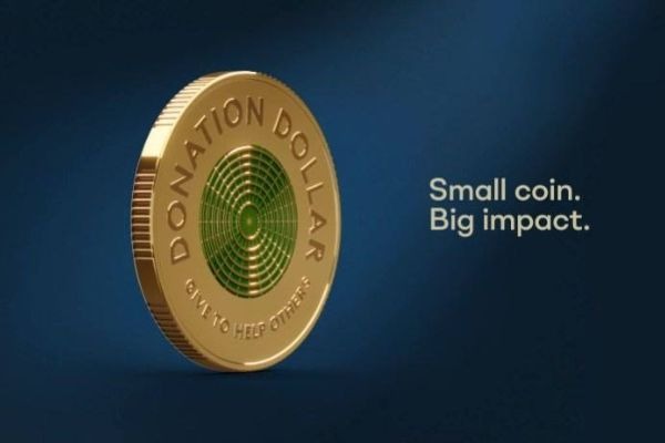 A coin designed to be given away?