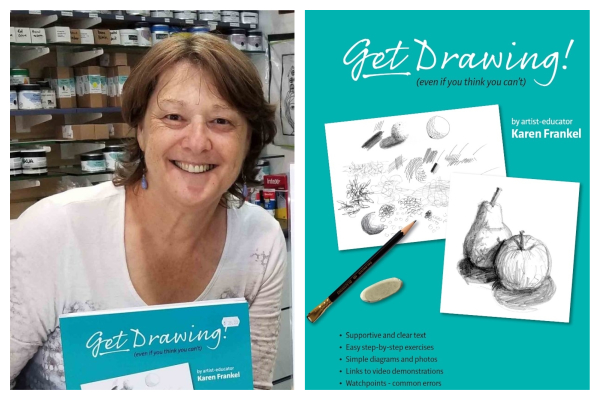 Author Karen Frankel KNOWS you can draw