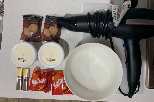 Quarantine chef – you won’t believe the meals he creates using a hairdryer