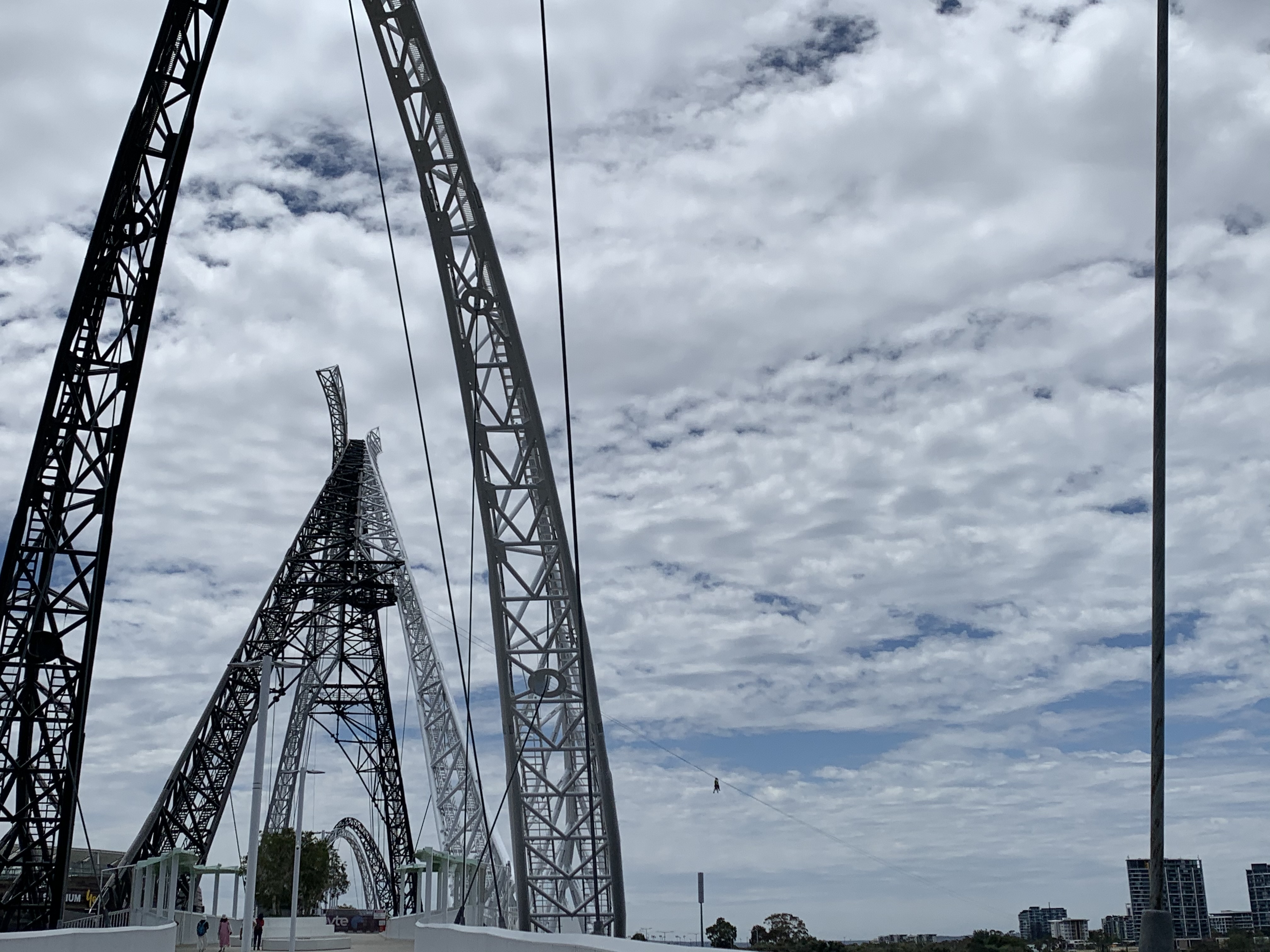 Article image for Matagarup Bridge zip-line opening delayed