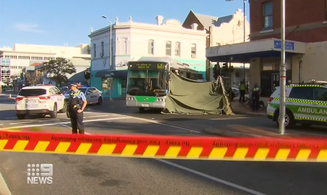 Article image for Bus driver charged over fatal crash in Northbridge