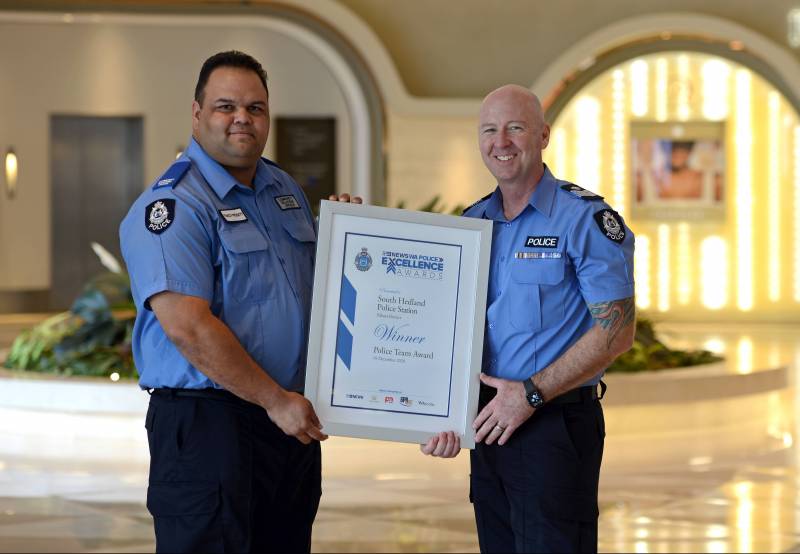 Article image for South Hedland Police recognised for their bravery