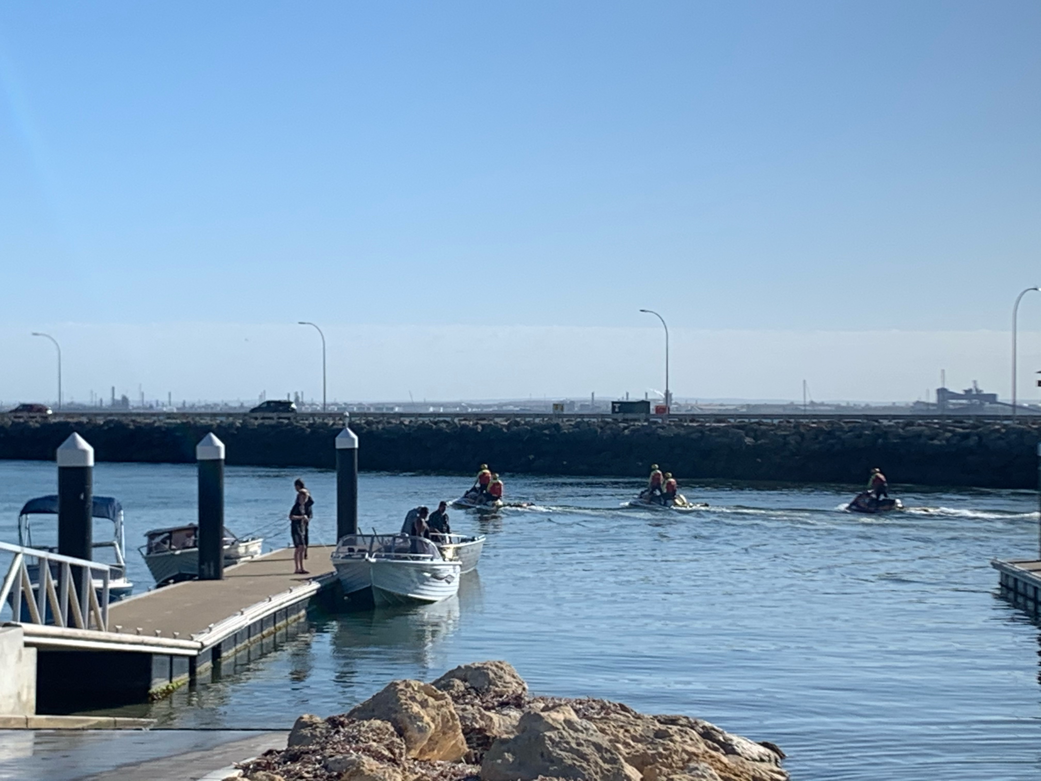 Article image for Desperate search for missing kayaker at Point Peron