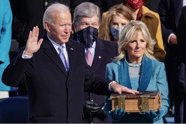 Article image for Joe Biden sworn in as 46th US President