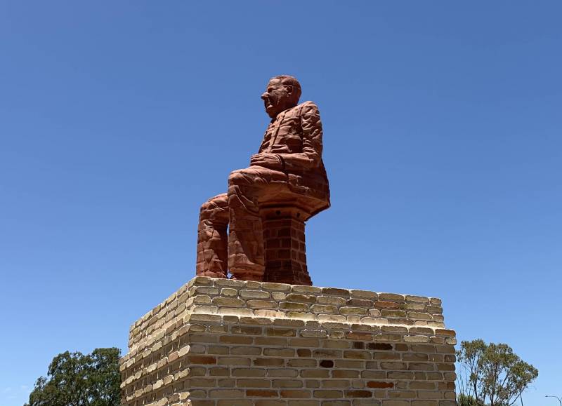 Article image for Mystery guerrilla artwork pops up in Perth suburb
