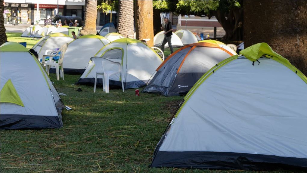 Activist hits back at Premier over tent city comments