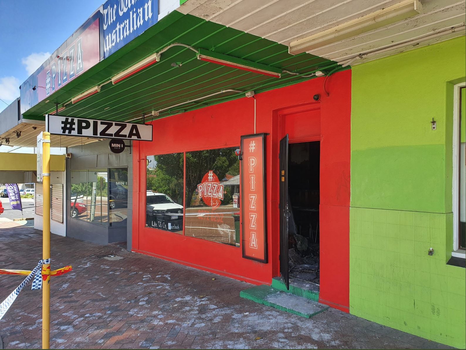 Article image for Pizza shop gutted by suspicious blaze in Bayswater