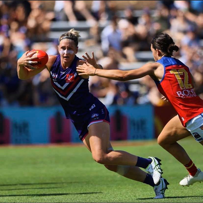 Fremantle Dockers Women’s defender Janelle Cuthbertson