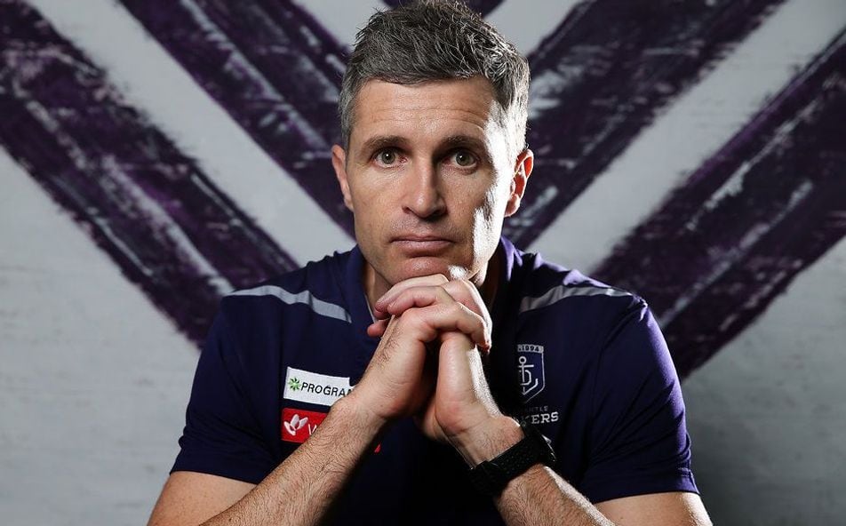 Article image for Fremantle coach Justin Longmuir chats ahead of clash with Lions