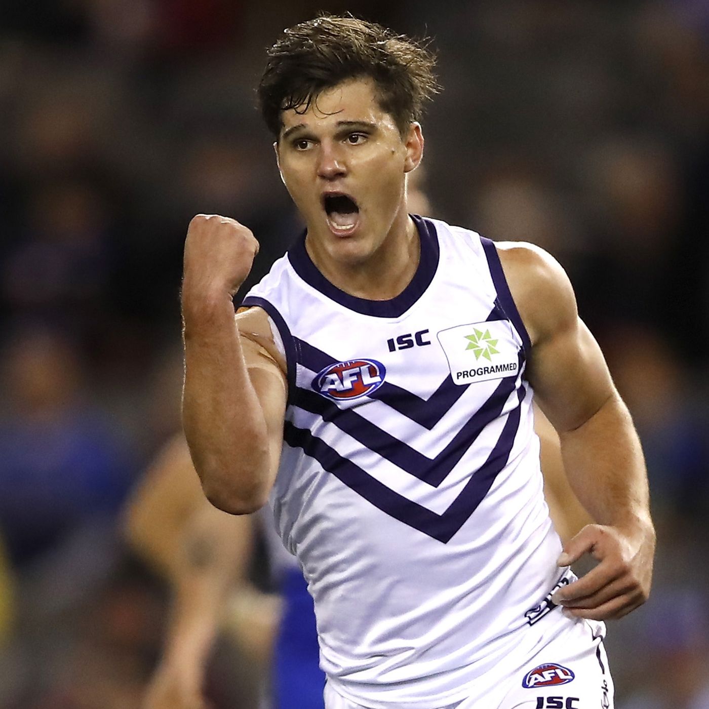Article image for Fremantle Dockers small forward Lachie Schultz