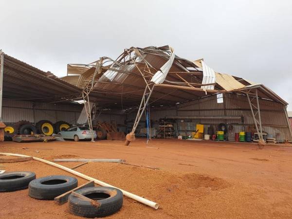 Article image for Cyclone Seroja leaves trail of destruction along WA coast