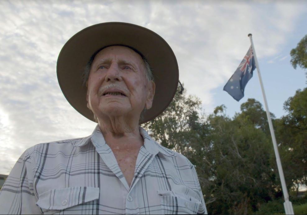 Article image for An ode to Arthur: 103-year-old war veteran to inspire footy crowds