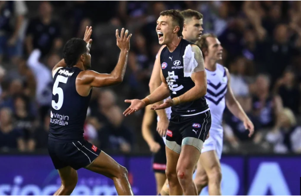 Article image for Carlton cruise to victory over the Dockers on Easter Sunday