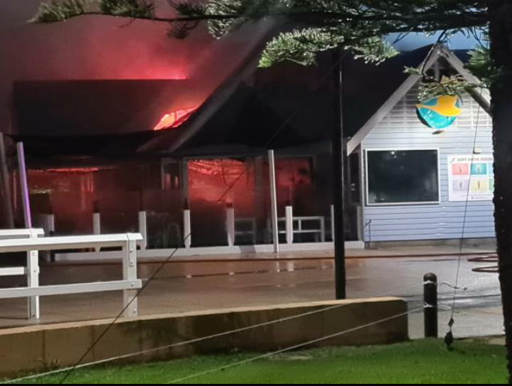 Article image for Popular Busselton restaurant goes up in flames