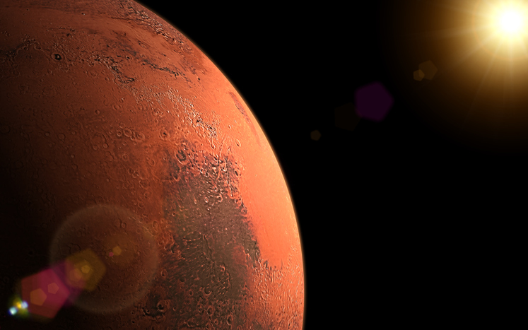 Article image for NASA to make history with first flight on Mars