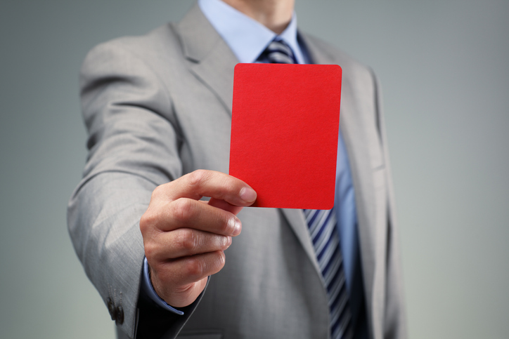 Red card for angry parents
