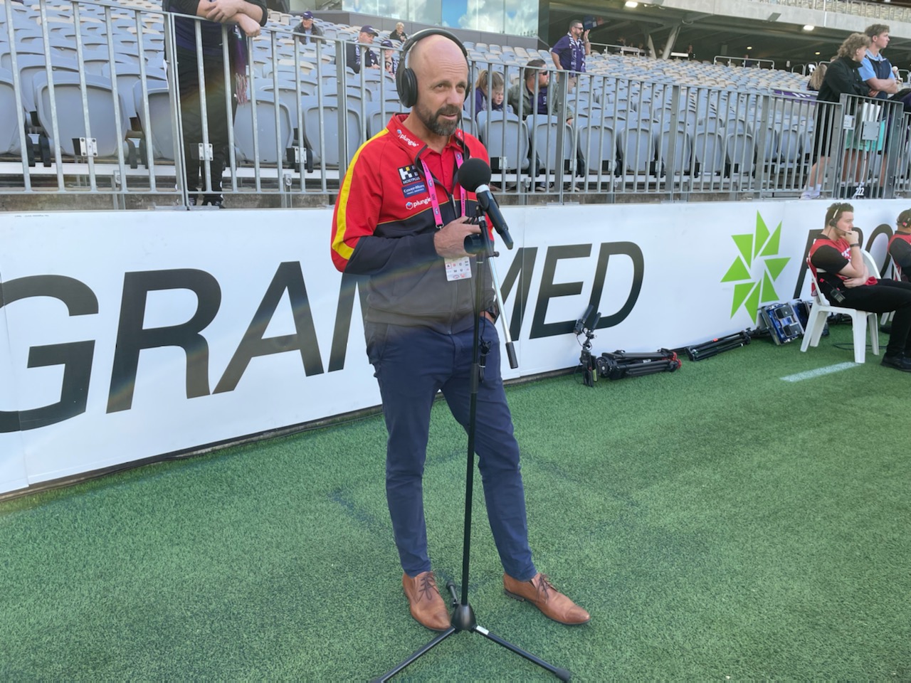 Fremantle v Gold Coast: Jon Haines General Manager of Football
