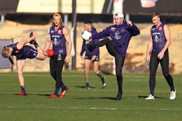 Article image for Luke Ryan reveals Nat Fyfe is ready to bounce back for 200th game