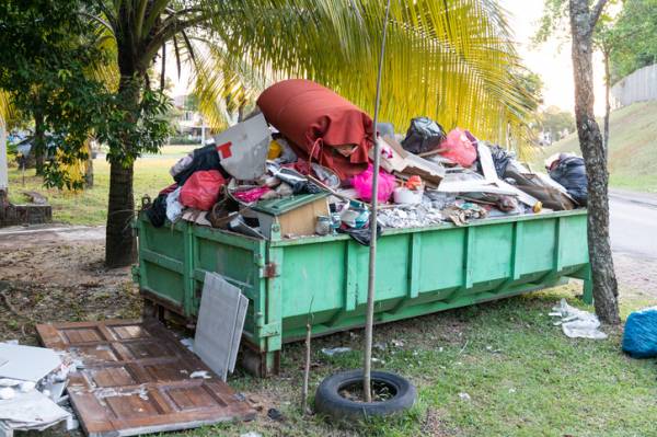 Article image for Perth neighbours left with full skip bin for nine months