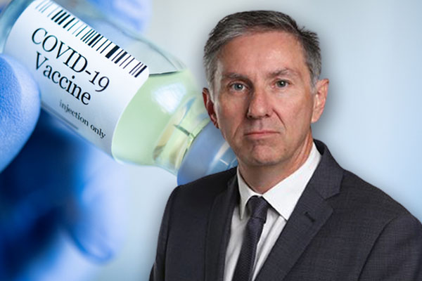 Article image for Gary Adshead takes aim at leaders ‘shameful’ AstraZeneca mixed messaging