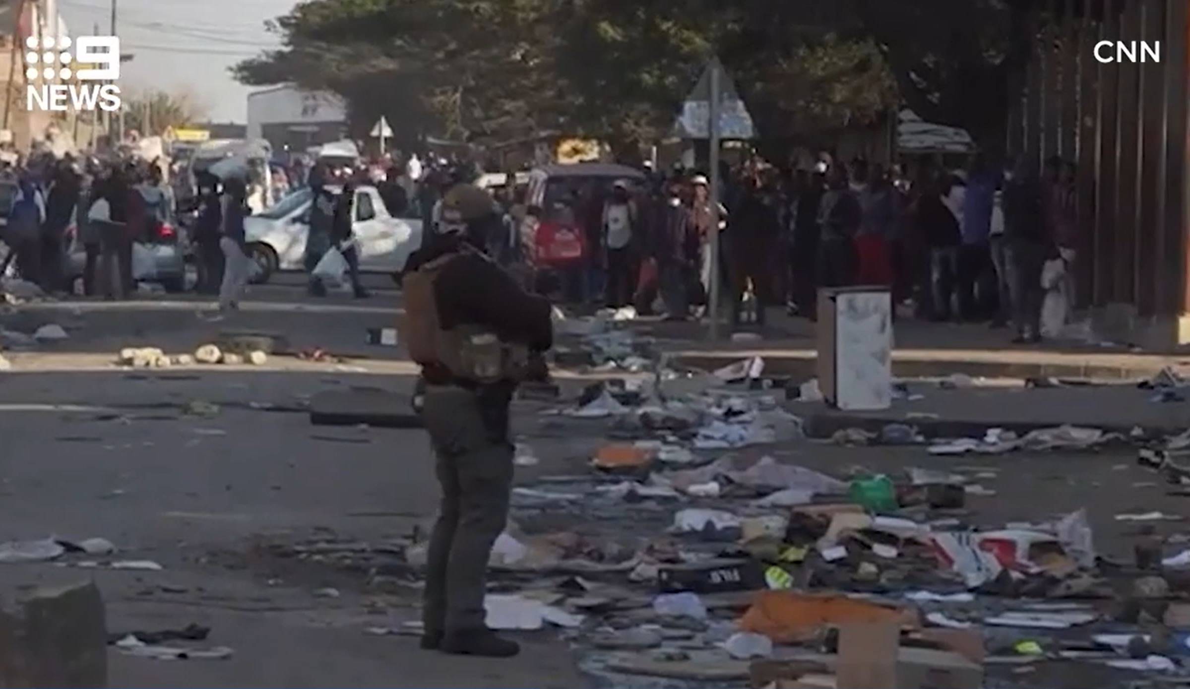Article image for ‘Worst violence post apartheid’: Escalating riots and looting grips South Africa