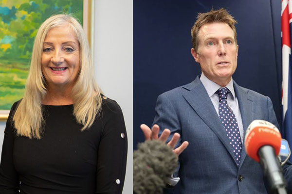 Article image for Wanneroo mayor Tracey Roberts to take on Christian Porter at next election