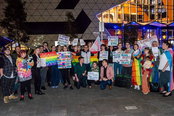 Article image for ‘We are falling behind’: Protestors demand urgent reform on gay conversion therapy