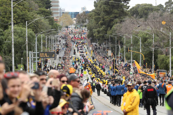 Article image for ‘A bit unusual’: Anti-terrorism expert questions AFL’s decision to ditch Grand Final parade on security concerns