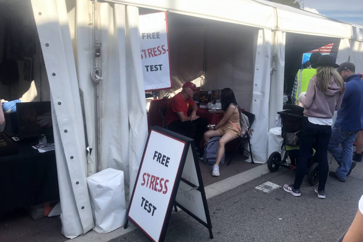 Article image for Investigative reporter says Scientology have a stall at the Royal Show for one reason