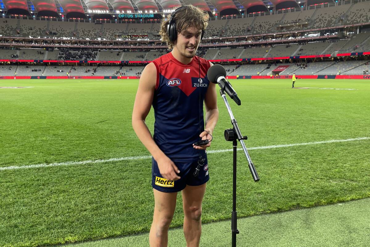 Article image for Post Game Interview: Luke Jackson – Melbourne Demons