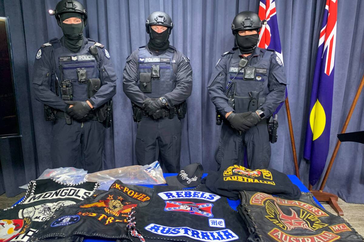 Article image for New laws to ban bikie tattoos and insignia as government responds to increasing gang violence