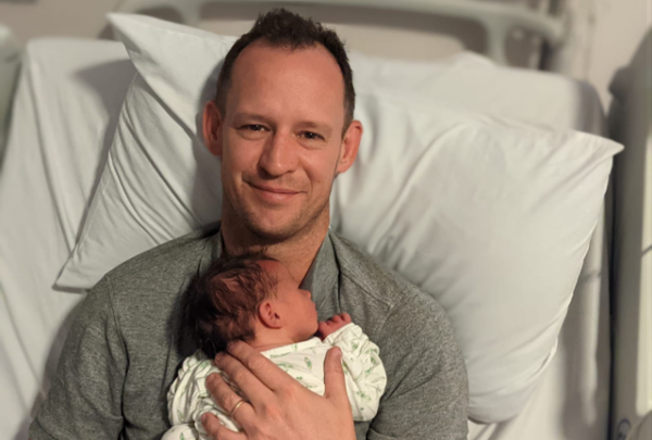 Article image for Gareth Parker and wife Elizabeth welcome a baby boy!
