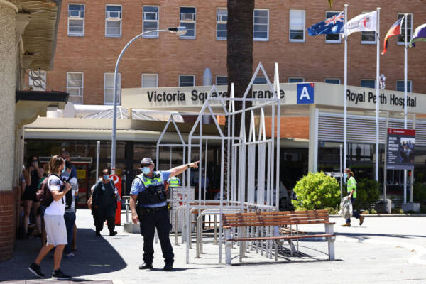 Article image for Elderly woman seriously bashed while waiting for a COVID test at Royal Perth Hospital