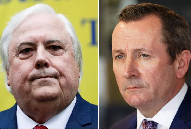 Article image for EXCLUSIVE: Clive Palmer launches fresh $50m court action against Mark McGowan