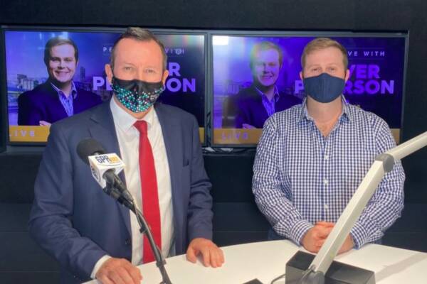 Article image for Premier Mark McGowan joins Perth LIVE