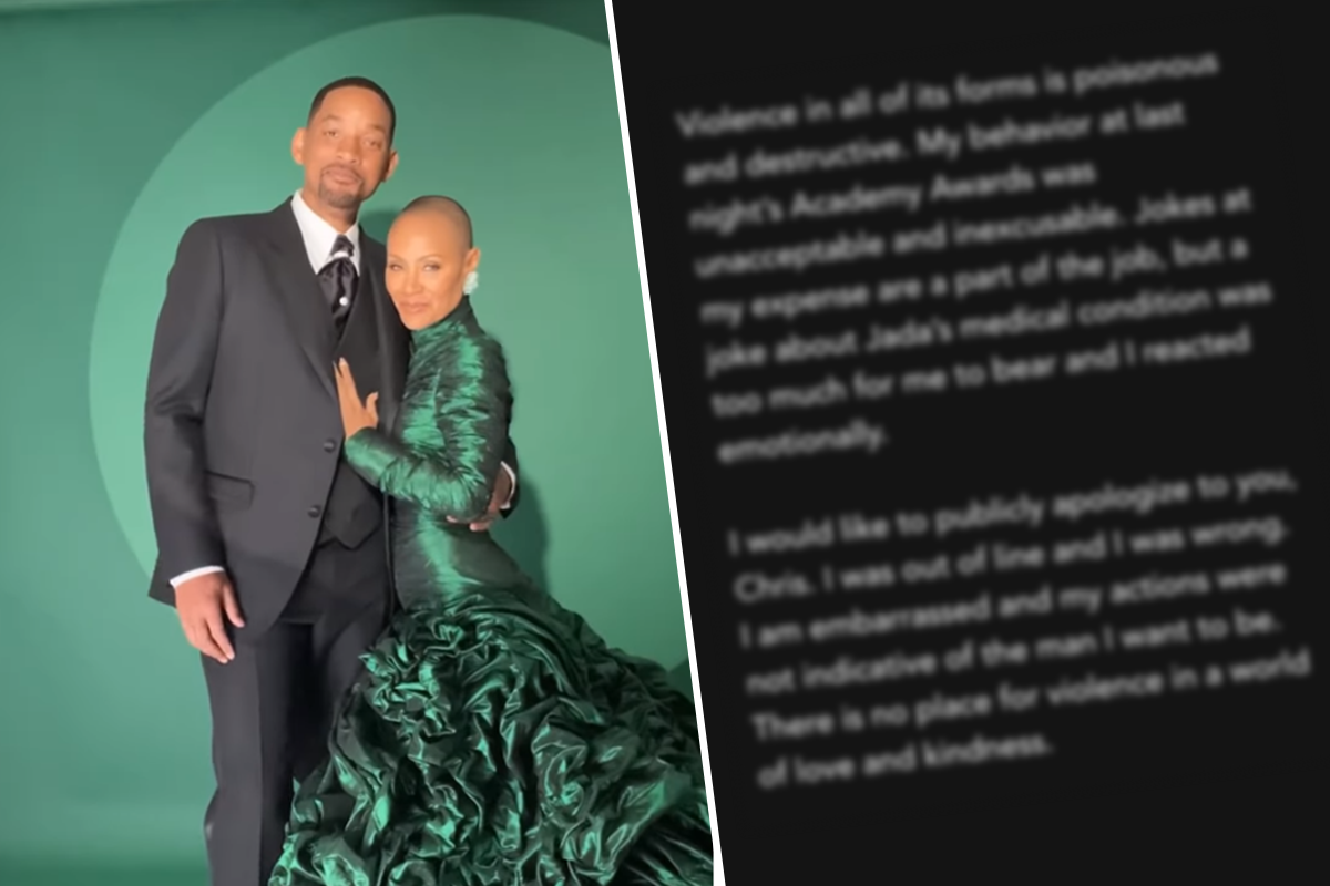 Article image for Will Smith issues apology over shocking Oscars attack