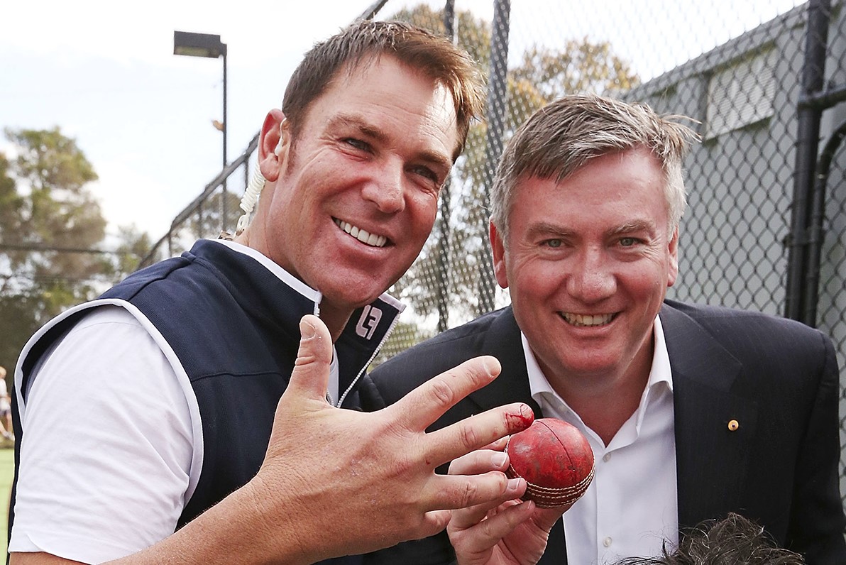 Article image for ‘That was Shane Warne in one delivery’: Eddie McGuire pays tribute to his mate