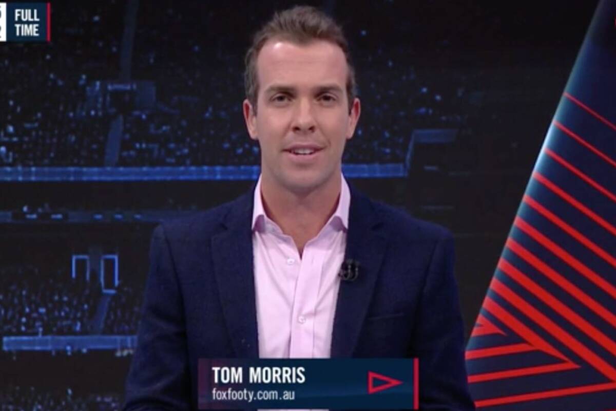 Article image for Fox Footy sacks reporter Tom Morris after WhatsApp clip leaked online