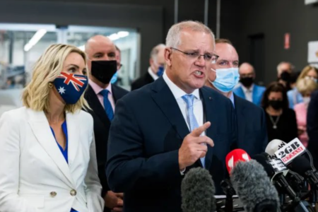 If I could be like Mark: Scott Morrison compares himself (again) to WA Premier