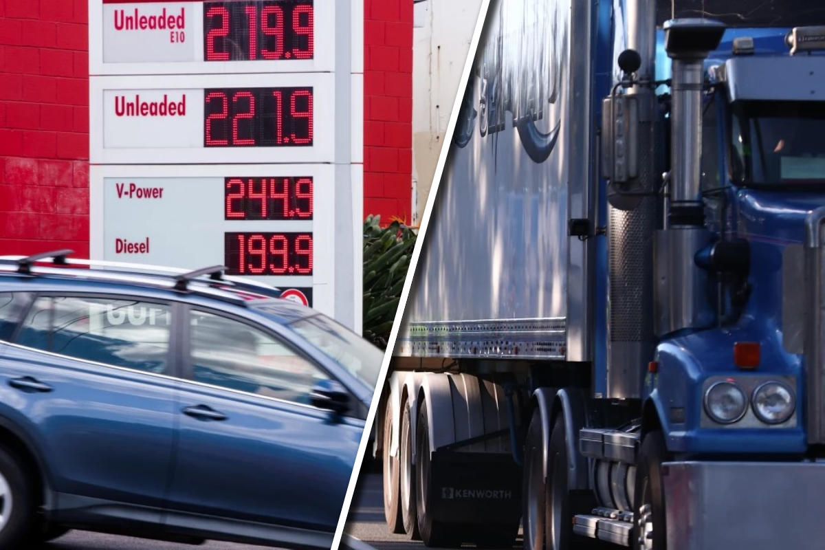 Article image for Sky-high diesel prices continue to hit trucking industry despite fuel excise