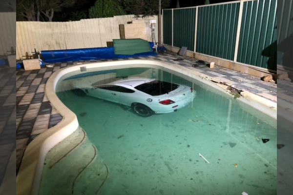 Article image for The bizarre story behind a car that plunged into a Thornlie pool