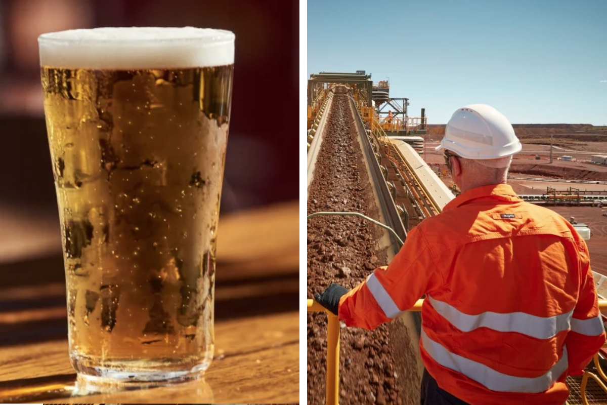 Article image for New four drinks max and no shots for WA FIFO workers on minesites